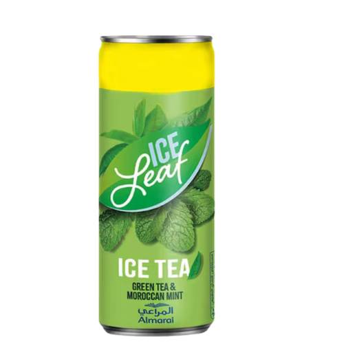 Almarai Ice Leaf Ice Tea Green Tea and Moroccan Mint 240 ML