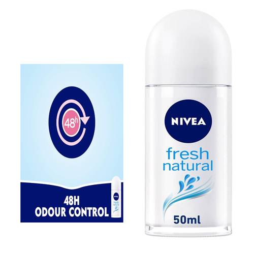 Nivea Deodorant Roll On Fresh Natural 50 ML