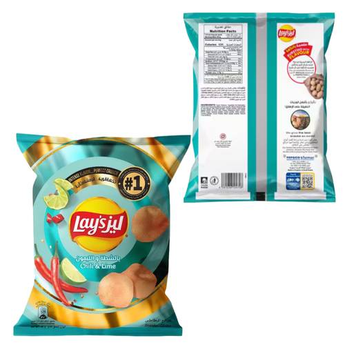 Lay's Potato Chips With Chili & Lemon 23 G