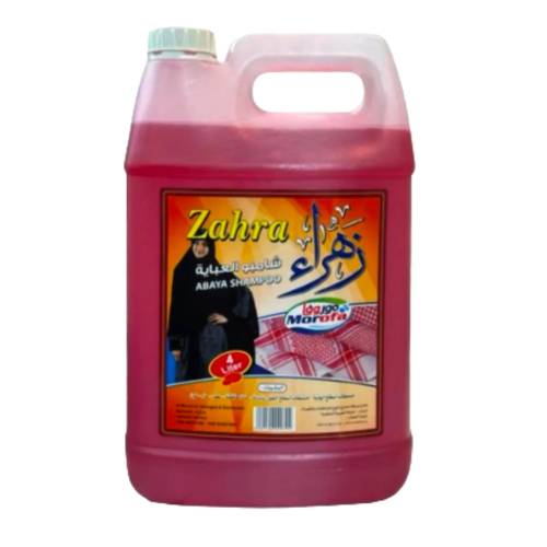 زهراء شامبو العباية والشماغ برائحة الورد 4 لتر