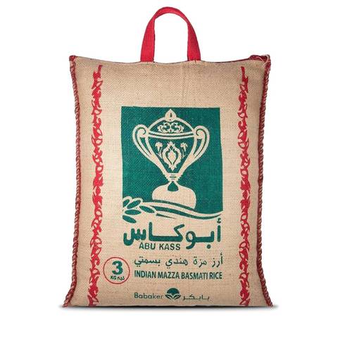 ابوكاس ارز مزة هندي بسمتي 3 كيلو