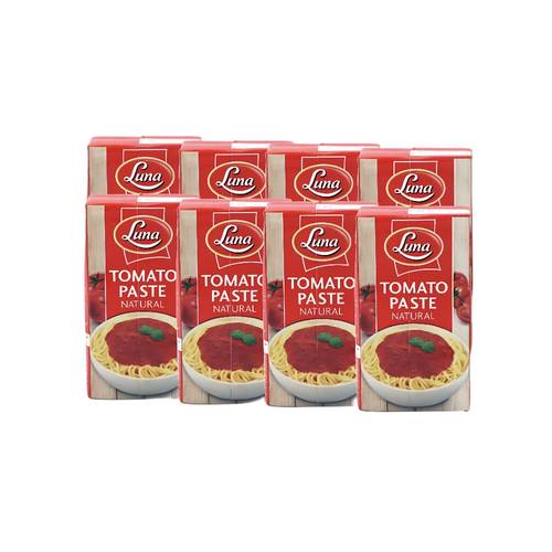 لونا معجون طماطم 135 جرام × 8 حبات 