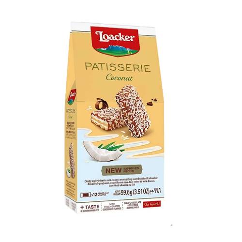 Loacker Coconut Pastry 99.6 G 12 PC