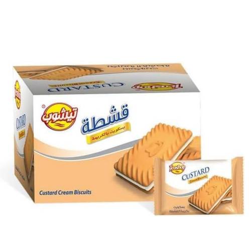 Teashop Custard Cream Biscuits 24 * 25 G