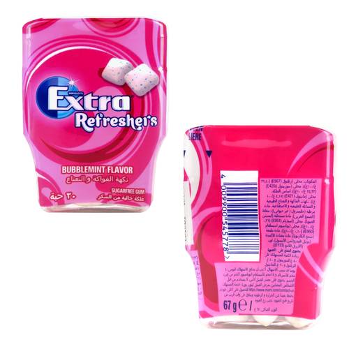 Xtra Refresh Chewing Gum Fruit & Mint Flavor 67 G