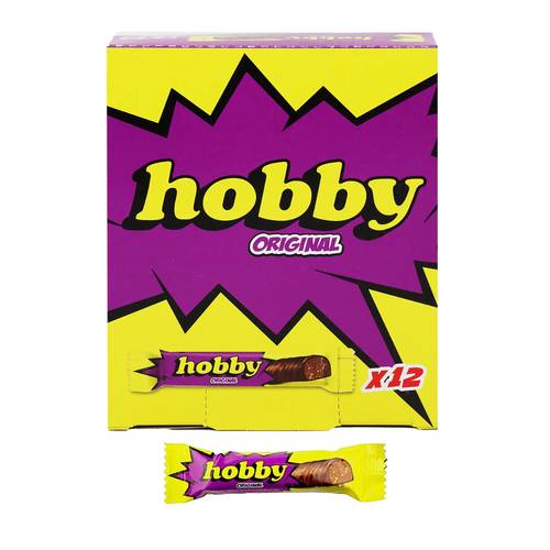  Hobby Chocolate with Hazelnut 12 * 18 G