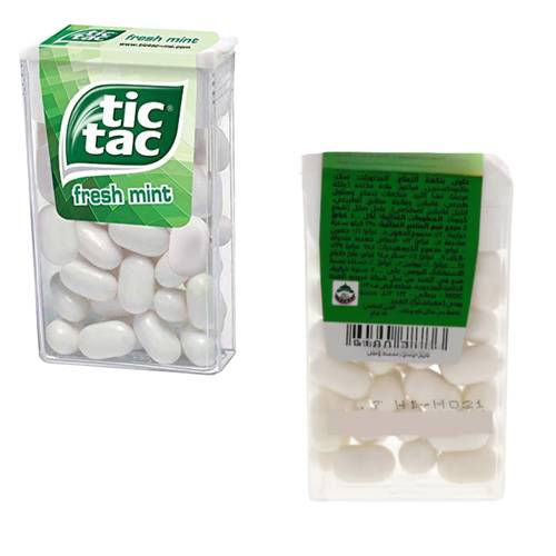 Tic Tac Mint Gum 18 G