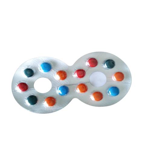  Chocolate Candy Coated in The Shape of Glasses 6 G
