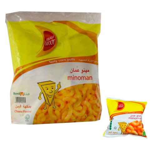  Mino Oman Puffed Corn Cheese 12 * 22 G