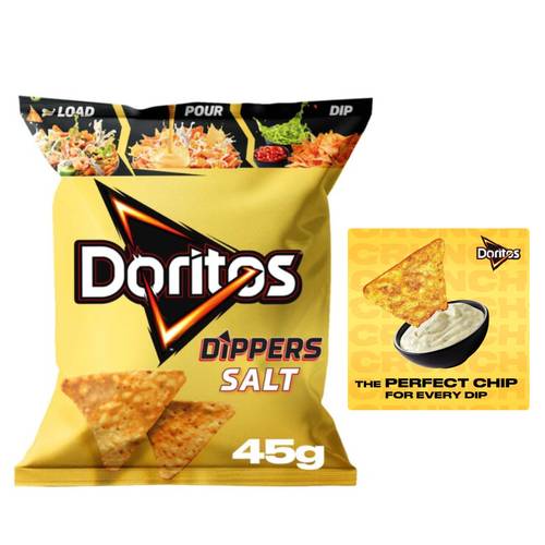 Doritos Lightly Salted Tortilla Chips 45G