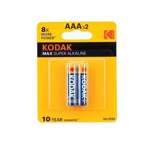 Kodak Mix Super Alkaline AAA Batteries, 2 Count 