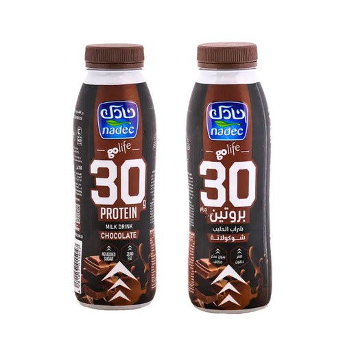 نادك حليب شوكولاته 30 جم بروتين 250 مل