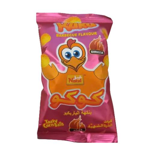 Nabil Coco Corn Puffs Barbecue 16 G