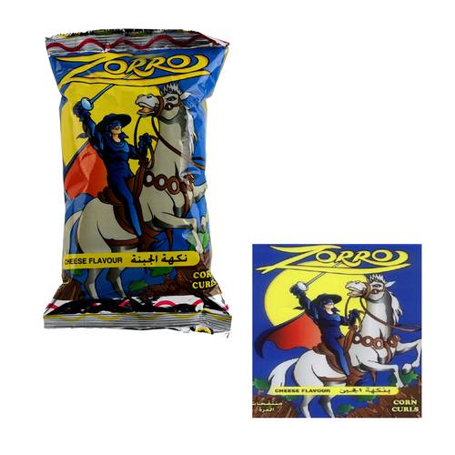 Zorro Cheese Flavor 20 G