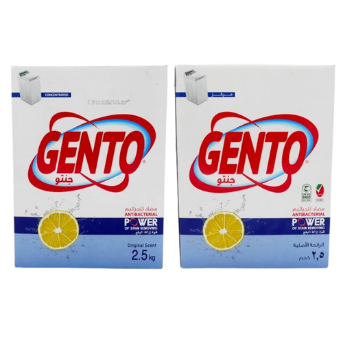 Gento Laundry Powder With Original Scent 2.5 K