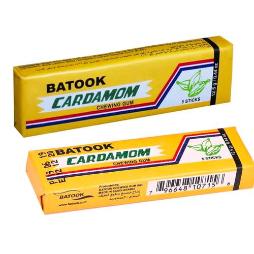 Batoq Gum With Cardamom 5 Sticks * 20 G
