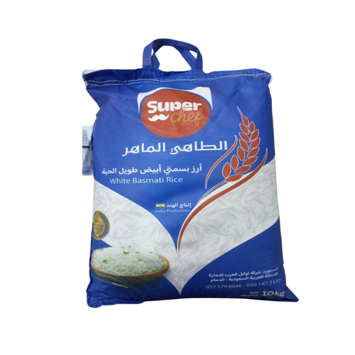 سوبر الطاهي الماهر ارز بسمتي ابيض حبه طويل 10 كيلو 