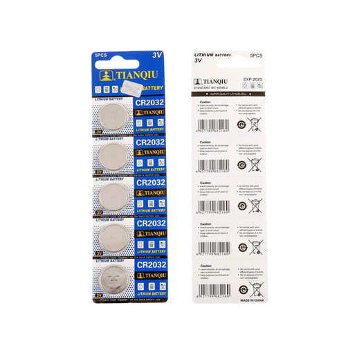 Tianqiu Lithium Battery 3V 5 Batteries