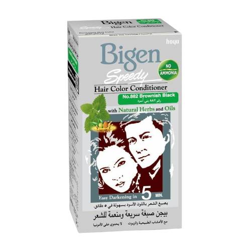 Bigen Fast Hair Color Treatment No. 882 Black Brown 80 G