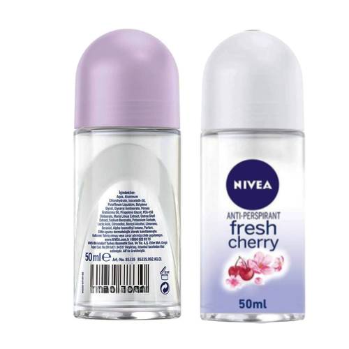 Nivea Deodorant Roll-on Fresh With Cherry Extract 50 ML