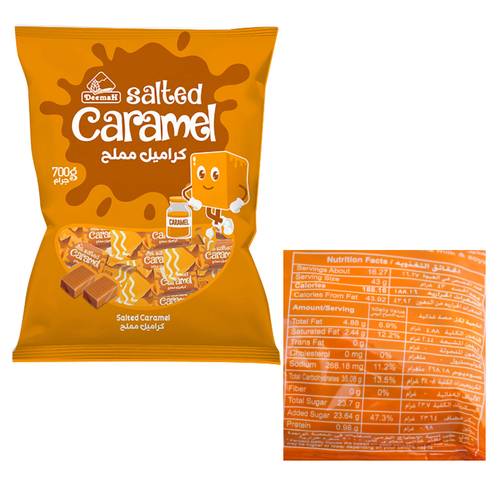 Deemah Salted Caramel Candy 700 G