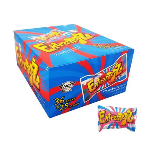Extreme Strawberry Candy 36 * 25 G