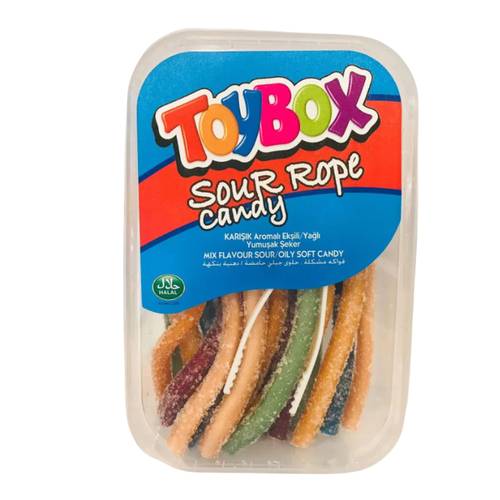 Toy Box Jelly Rope Sour Fruit Candy 170 G
