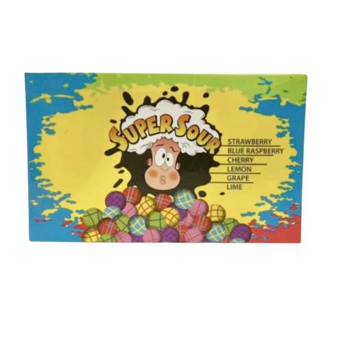 Super Sour Mixed Fruit Flavored Sour Candy 100 G