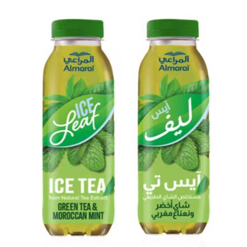المراعي ايس ليف ايس تي شاي أخضر ونعناع مغربي 400 مل
