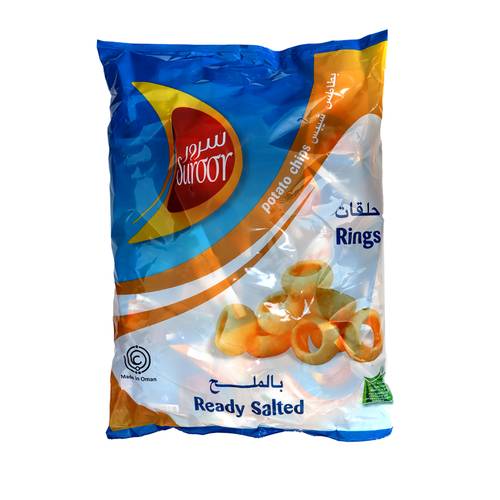 Sorour Potato Chips Rings with Salt 75 G