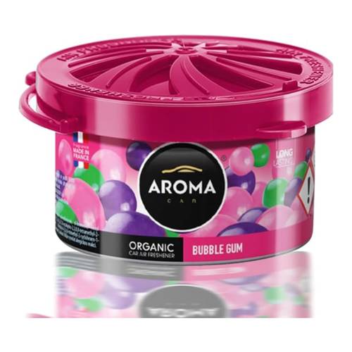 Aroma Organic Car Air Freshener Bubble Gum 40 G
