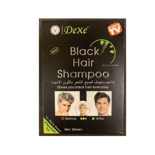 Dexe Black Hair Dye Shampoo 25 ML 1 Sachet