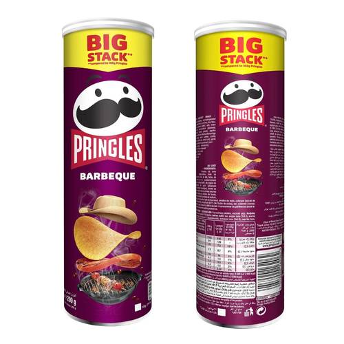  Pringles Bbq Potato Chips 165 G
