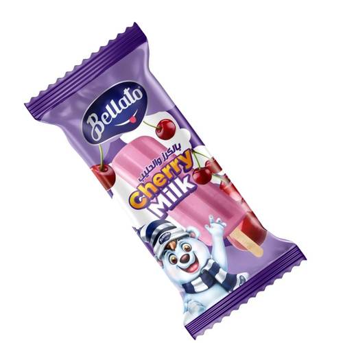 بيلاتو آيسكريم كرز بالحليب 80 جرام