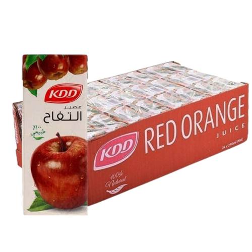 كي دي دي عصير تفاح  24 حبة * 180 مل