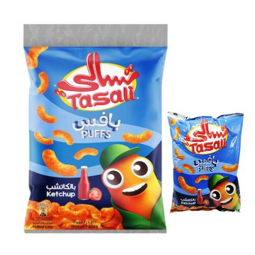Tasali Puffs Ketchup 21 * 16  G
