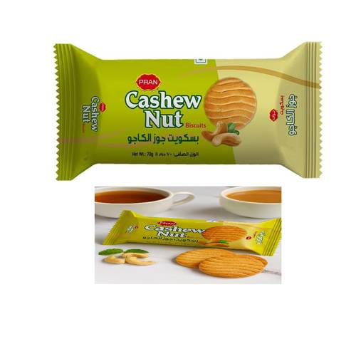 Pran Cashew Nut Biscuits 70 G 