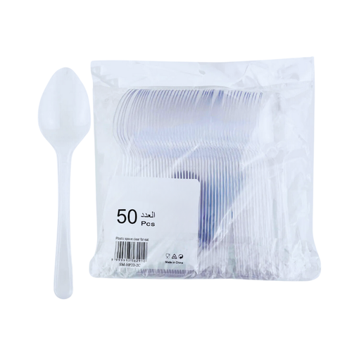 Plastic Spoon  50 PC 