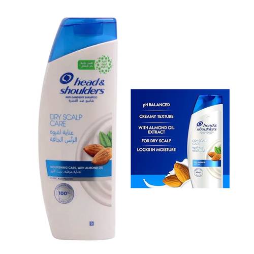 Head & Shoulders Dry Scalp Care Shampoo with Almond Oil 350 ML