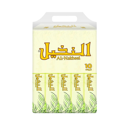 النخيل مناديل للوجه 150 منديل 10 علب 