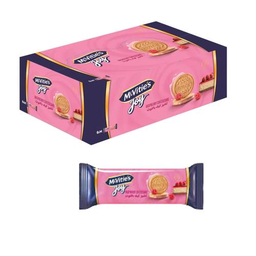  McVitie's Joy Biscuit with Cheesecake Raspberry 6 * 42 G