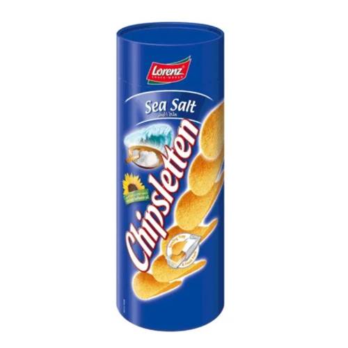 Lorenz Chipsletten Potato Chips Sea Salt Flavor 100 G
