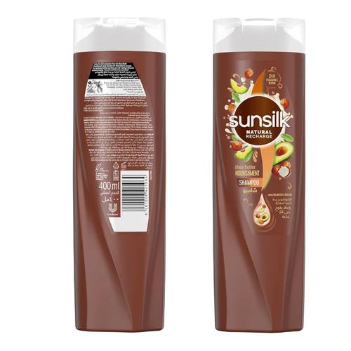 Sunsilk Shampoo For Dry Hair Shea Butter Nourishment 400 ML
