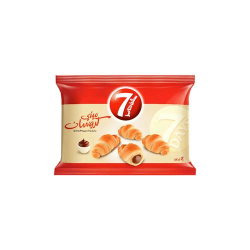 سفن دايز ميني كروسان كاكاو 4 قطع 44 جرام 