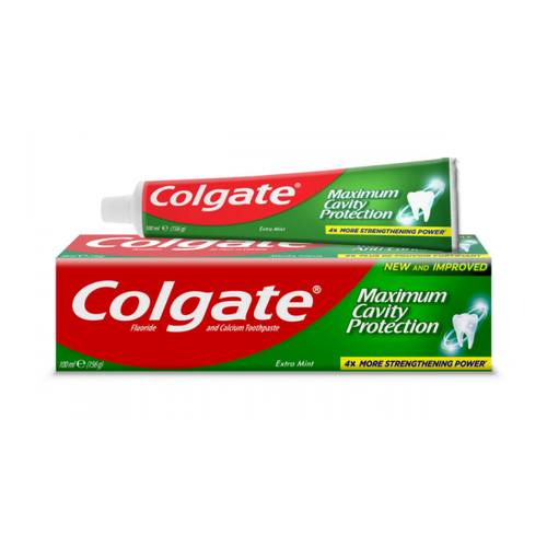 Colgate Fluoride & Calcium Toothpaste Extra Mint 100 ML