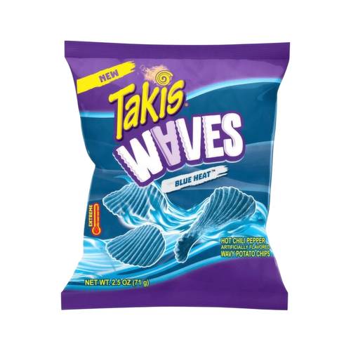 Takis Blue Heat Wave Potato Chips 71 G 
