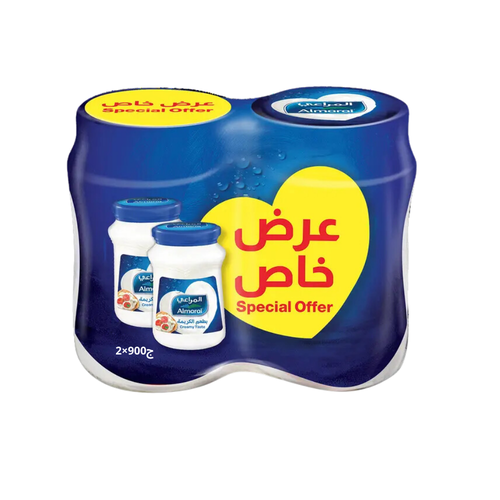 المراعي جبنة كريمي 900+900 جرام