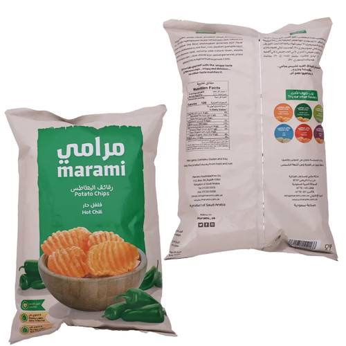 Marami Patato Chips Hot Chilli 100 G