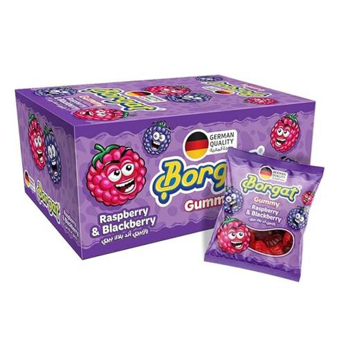 Borgat Blueberry & Blackberry Jelly Beans 24 * 10 G