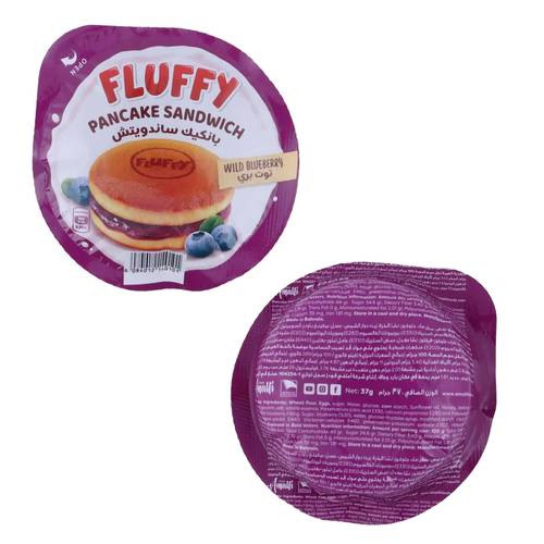Fluffy Pancake Sandwich Bluberry Filled 37 G